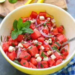 Watermelon Feta Mint