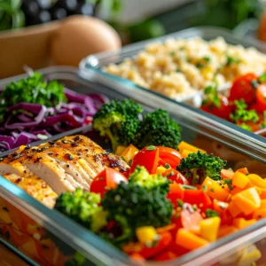 Sauted Veggies with Chicken